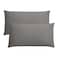 W24 LC PILLOW CASE 2P 50*70 D.GREY