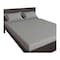 W24 LC FITTED SHEET 120*200 D.GREY