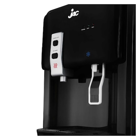 Jac Cold and Hot Water Dispenser 2 Taps - Black - NGWD-2225C