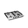 LG Built-in Gas Hob 60 Cm 4 Burners - Silver - HU641BBG.CSTZEEC