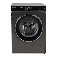 White Point WPW9121TSSWVSG-BK Front Load Full Automatic Washing Machine, 9 kg Load Capacity, Black