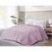 Velour Checks Blanket - 180 * 220Cm - Purple