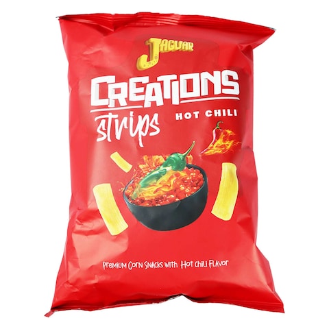 Jaguar Creations Strips with Hot Chili - 47 gram