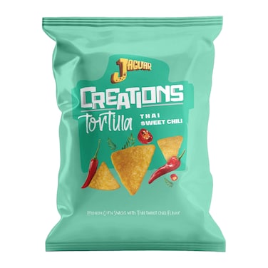 جاجوار كريشنز تورتيلا بطعم الفلفل الحلو - 38 جرام