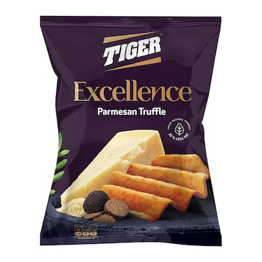 Tiger Excellence Parmesan Truffle Chips - 75 gram