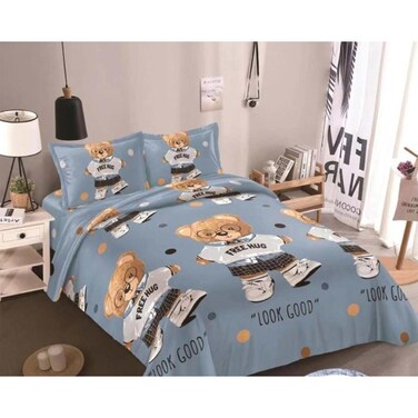 بطانية أطفال لا كوليكشن بطبعة دب - 180 * 220 سم