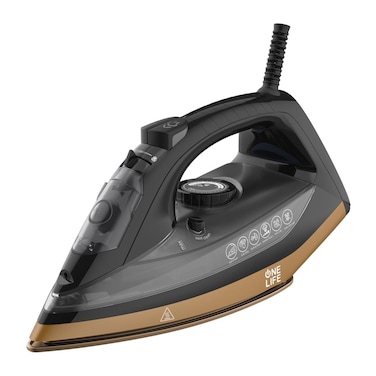 مكواة بخار ون لايف 2600 واط - أسود - ST260M