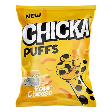 Chicka Puffs with Four Cheese - 64gm