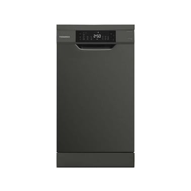 Tornado Digital Dishwasher 10 Person 45 cm 7 Programs - Black - TDV-FN107CBK