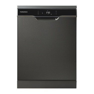 غسالة أطباق تورنيدو ديجيتال 15 فرد 8 برامج - اينوكس غامق - TDV-FN158CDX