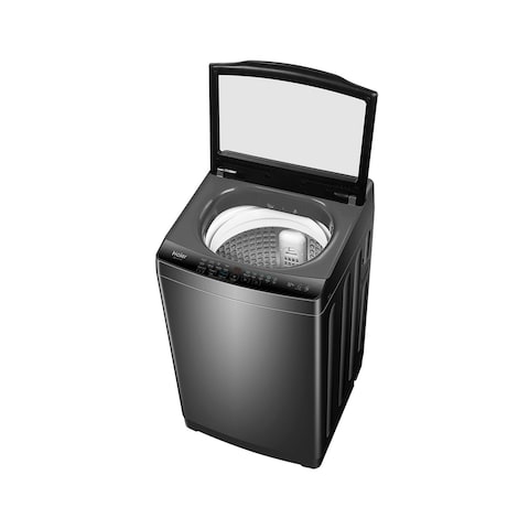 Haier Automatic Top Load Home Washing Machine - 10 kg - Black - HWM100-316S6