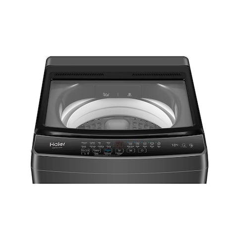 Haier Automatic Top Load Home Washing Machine - 10 kg - Black - HWM100-316S6