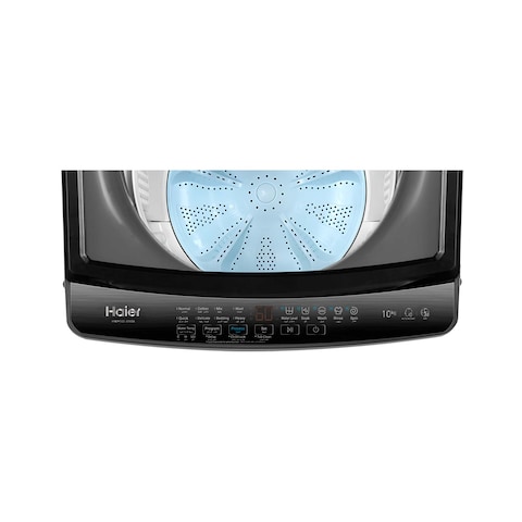Haier Automatic Top Load Home Washing Machine - 10 kg - Black - HWM100-316S6