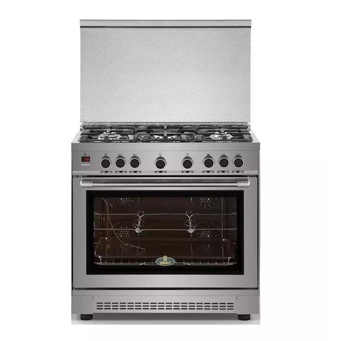 Kiriazi Premier Smart Cooker 90 Cm 5 Burners - Stainless - 90FC9