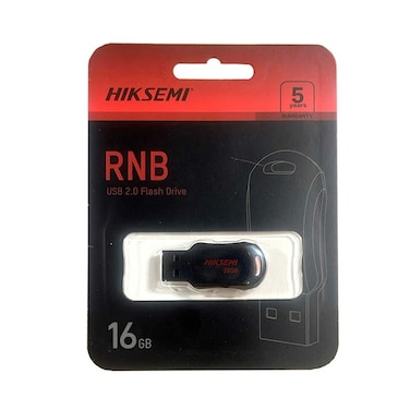فلاش درايف USB 2.0 هيكسمي 16 جيجا - أسود - HS-USB-M200R