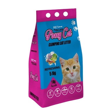 Possy Cat  Refreshing Cat Litter - 5 Kg