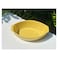 Cerutil Stoneware Oval Roaster Oven Dish - 3.80 Liter - Yellow