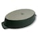 Cerutil Stoneware Oval Roaster Oven Dish - 3.80 Liter - Green