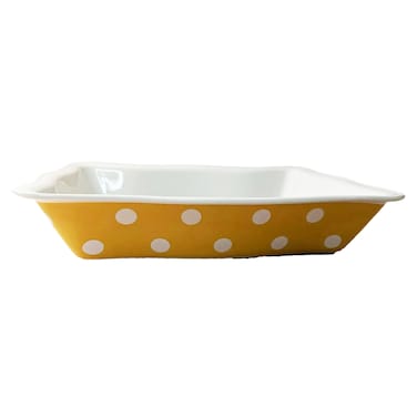 Cerutil Large Rectangular Oven Dish - Yellow