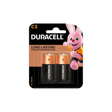 بطارية قلوية دوراسيل C2 تدوم طويلًا 1.5 فولت - 2 بطارية