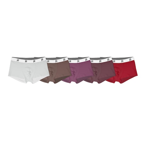 Jil Chineese Red Men Boxer Set - Small - 5 Pieces