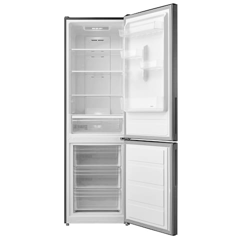 Midea Bottom Freezer Refrigerator 310 Liter Nofrost Digital - - Silver - MDRB424FGN46