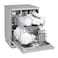 غسالة أطباق إل جي QuadWash 14 فرد - فضي - DFC612FV