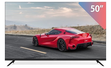 تليفزيون سينكس 50 بوصة 4K فائق الدقة سمارت بريسيفر مدمج - 50U51UHD