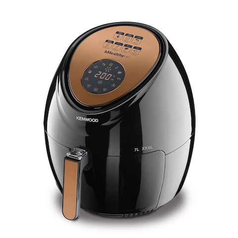 Kenwood Air Fryer 7 Liters 1800 Watt - Black - HFP72.000BK