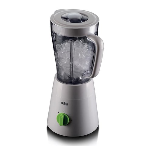 Braun Electric Blender 500 Watt 1.75 Liter with Mill - White - JB0115WH