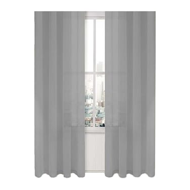 Alngah Plain Linen Curtain - Heavy Linen