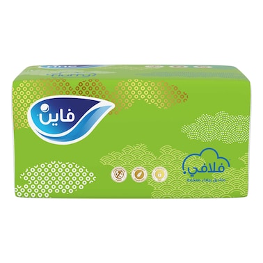 فاين فلافى مناديل وجه - 600 منديل