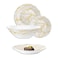 Luminarc Arcopal Dinner Set - 19 Pieces - Gold