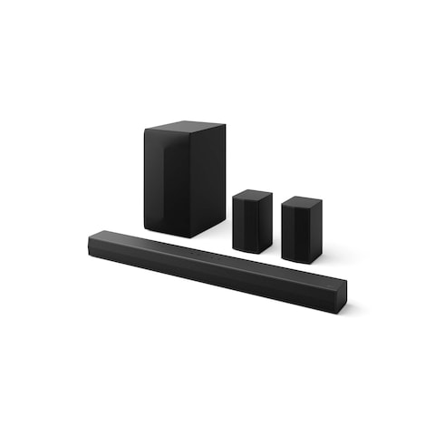 LG Soundbar with 2 Rear Speakers Dolby 5.1Ch 600W - S65TR