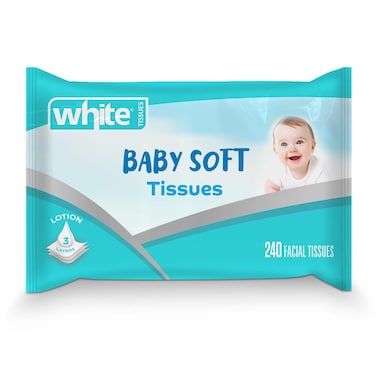 وايت فليكسي مناديل أطفال - 240 منديل