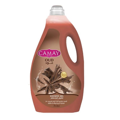 Camay Oud Shower Gel - 3 Liter