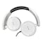 Etrain Wired Stereo Foldable Headphone with MIC 1.5M - White - HP63W