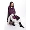 Mintra Home Poncho for Women - Purple