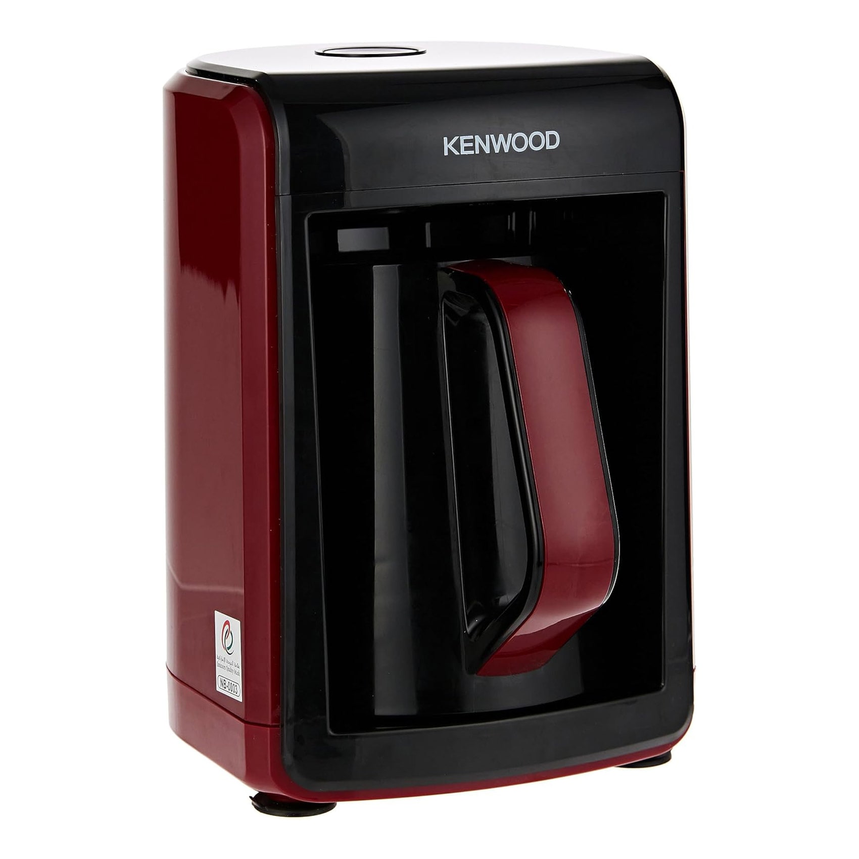 Buy Kenwood Turkish Coffee Maker 500 ml 535 Watt - Black and Red