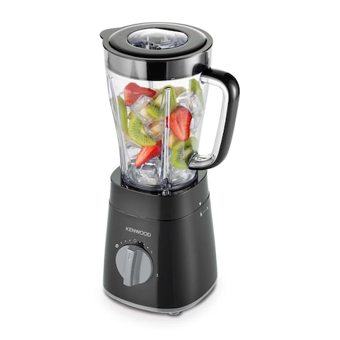Kenwood Electric Blender with Mill 500 Watt 2 Liter - Black - BLP18.150BK