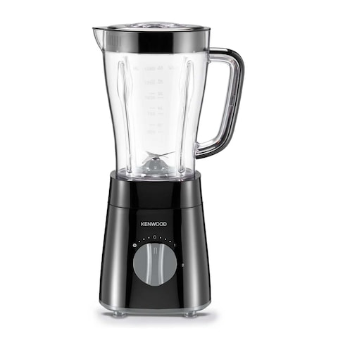 Kenwood Electric Blender with Mill 500 Watt 2 Liter - Black - BLP18.150BK