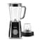 Kenwood Electric Blender with Mill 500 Watt 2 Liter - Black - BLP18.150BK