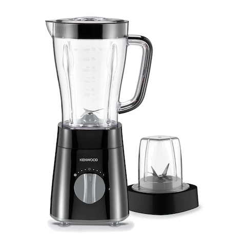 Kenwood Electric Blender with Mill 500 Watt 2 Liter - Black - BLP18.150BK