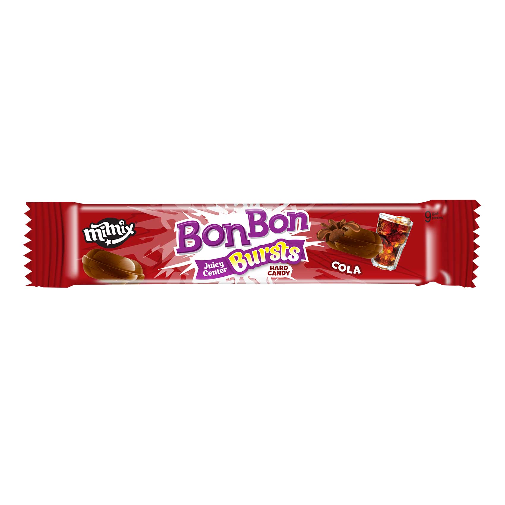 Buy Mimix Bonbon Bursts With Cola - 1 Piece Online | Carrefour Egypt