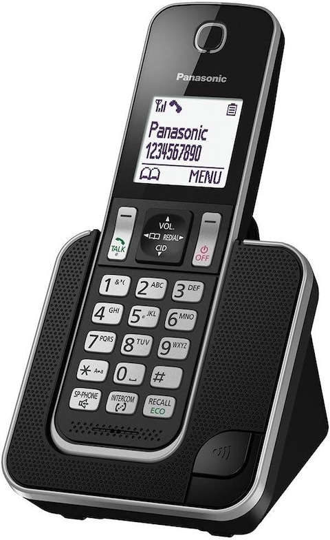 تليفون لاسلكي باناسونيك ديجيتال - فضي - KX-TGD310