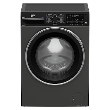 Beko Washing Machine Full Automatic Digital 10 Kg 1600 Rpm Inverter - Gray - B3WFU501040MCI