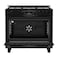 Beko Gas Cooker 90 Cm 5 Burners - Black - BGGR11225GB