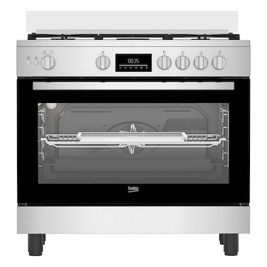 بوتجاز بيكو غاز 90 سم 5 شعلة - ستانلس ستيل - BGGR11225GXA