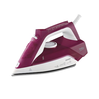 Beko Steam Iron 240 ml 2600 Watt - Red - SIM 3126 R