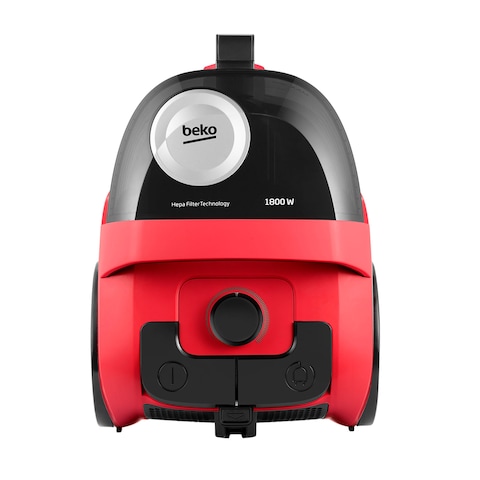 Beko Bagless Vacuum Cleaner 2000 Watt 1.8 Liter - Red - VCO32818WR